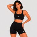 Conjunto Basic Feminino Top e Short - Preto
