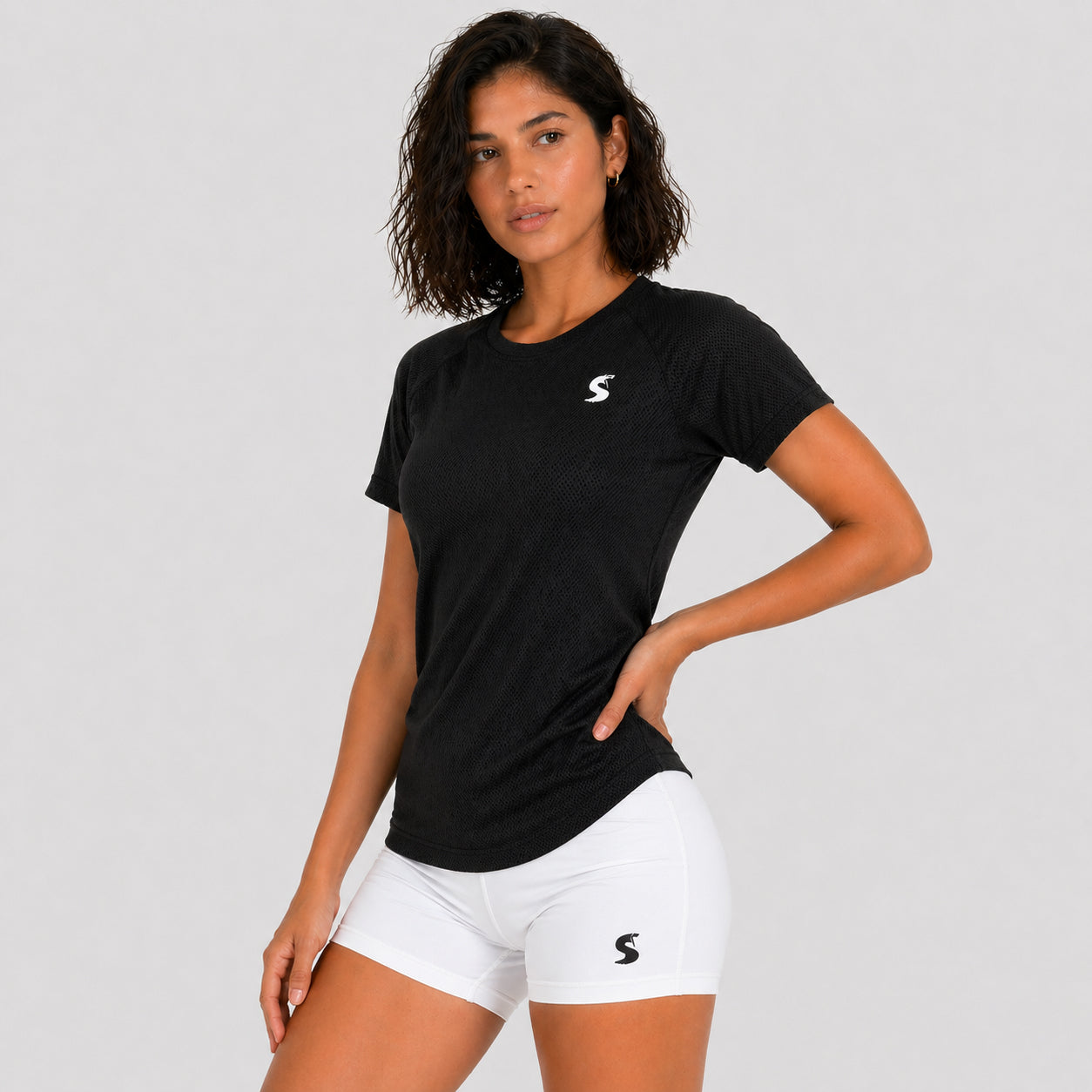 Camiseta Feminina Dry Fit - Preta
