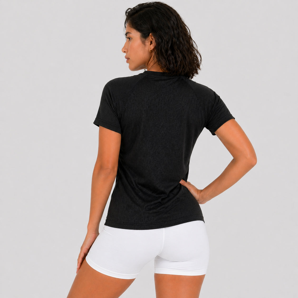 Camiseta Feminina Dry Fit - Preta